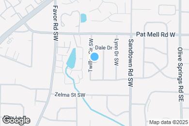 Map image of the property - 2187 Twilley Cir SW