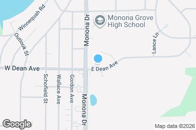 Map image of the property - 112 E Dean Ave