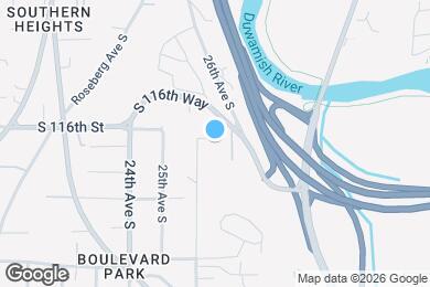 Map image of the property - 11608 26th Ave S
