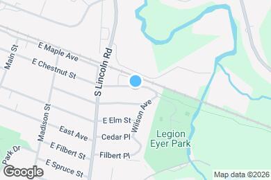 Map image of the property - 332 E Chestnut St