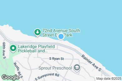 Map image of the property - 10312 Rainier Ave S