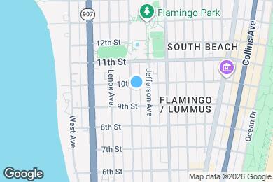 Map image of the property - 945 Michigan Ave