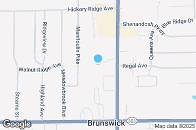 Map image of the property - 4360 Inner Circle Dr