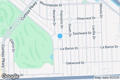 Map image of the property - 432 Palmetto Dr