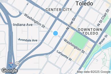 Map image of the property - 745 Washington St