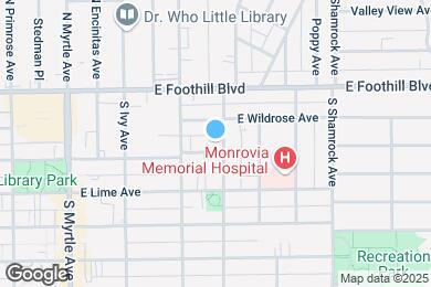 Map image of the property - 331 E Palm Ave