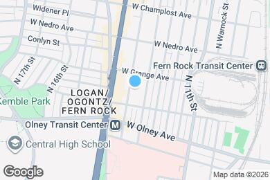 Map image of the property - 5719 N Park Ave