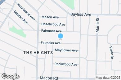 Map image of the property - 3722 Fairoaks Ave