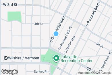 Map image of the property - 440 S Occidental Blvd