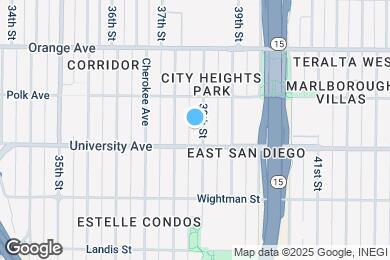 Map image of the property - 4030 38th St