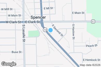 Map image of the property - 200 S Pacific St