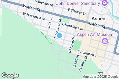 Map image of the property - 119 E Cooper Ave