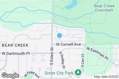 Map image of the property - 8747 W Cornell Ave