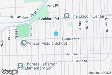 Map image of the property - 1145 10th St