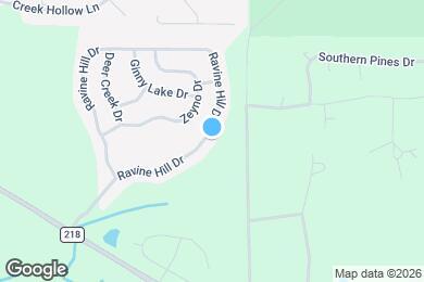 Map image of the property - 2734 Ravine Hill Dr