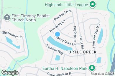 Map image of the property - 976 Tammy Cove Ln