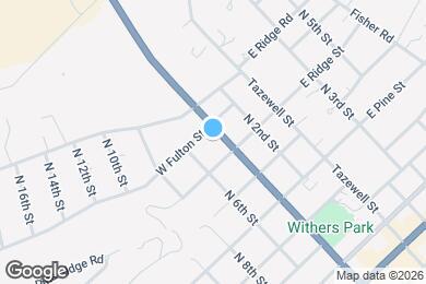 Map image of the property - 755 N 4th St
