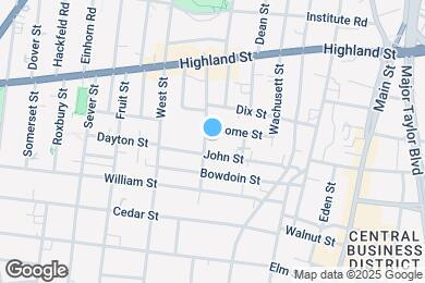 Map image of the property - 20 Ashland St