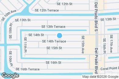 Map image of the property - 1405 SE 14th Terrace