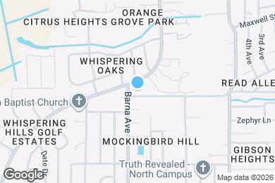 Map image of the property - 1604 E Whispering Hills Rd