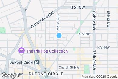 Map image of the property - 1743 18th St NW