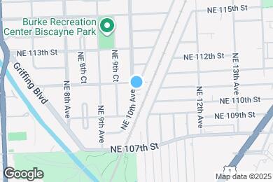 Map image of the property - 1001 NE 110th St