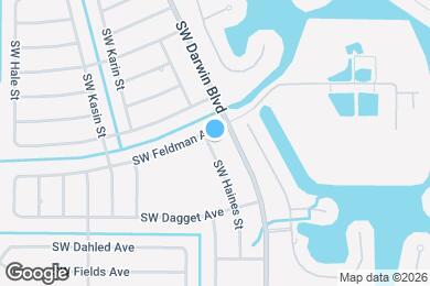 Map image of the property - 3709 SW Haines St