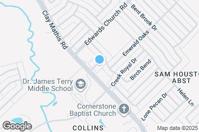 Map image of the property - 2212 Waterway Dr