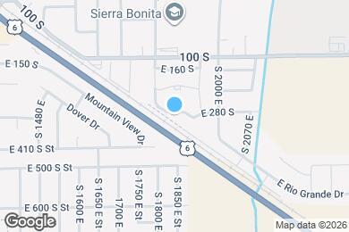 Map image of the property - 1866 E 280 S