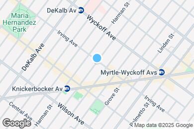 Map image of the property - Gorgeous 2BR/1BA apartment available in prime Bushwick. This apartment is an absolute steal and will