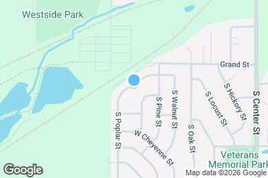 Map image of the property - 531 S Poplar St