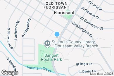 Map image of the property - 145 N New Florissant Rd
