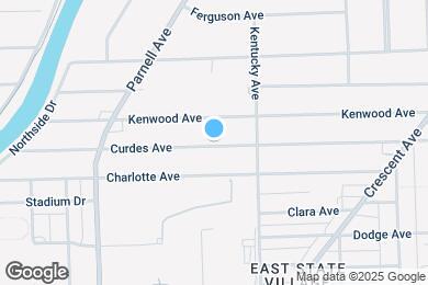 Map image of the property - 1027 Curdes Ave