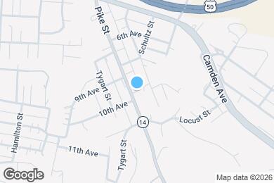 Map image of the property - 901 Pike St