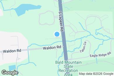 Map image of the property - 1101 Stillwater Dr