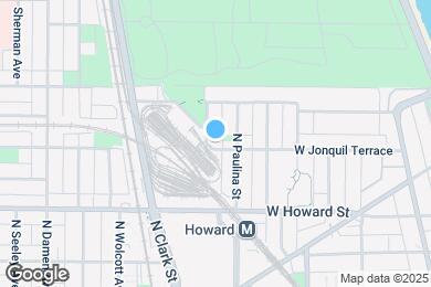 Map image of the property - 1714 W Jonquil Terrace
