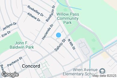 Map image of the property - 3114 San Ramon Rd