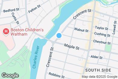 Map image of the property - 148 Crescent St