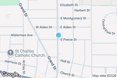 Map image of the property - 19 E Pierce St