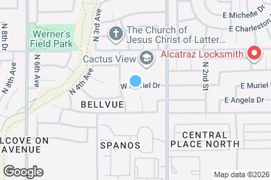 Map image of the property - 133 W Muriel Dr