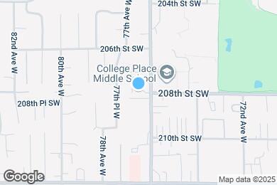 Map image of the property - 20736 76th Ave W