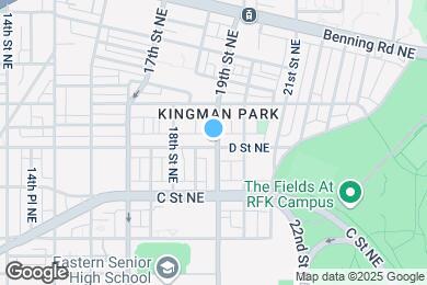 Map image of the property - 1848 D St NE