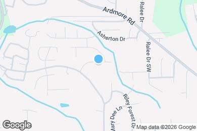 Map image of the property - 1920 Shillington Dr
