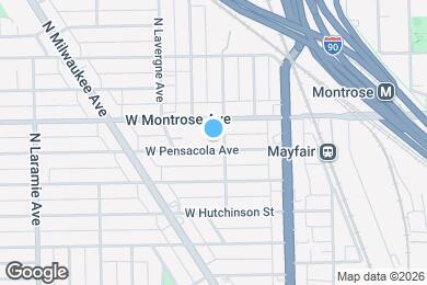 Map image of the property - 4908 W Pensacola Ave
