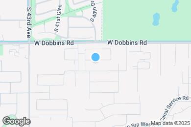 Map image of the property - 4017 W La Mirada Dr