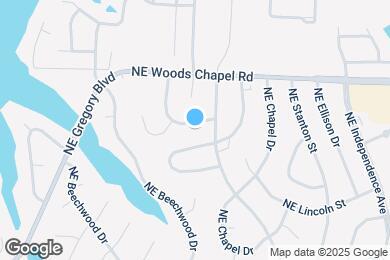 Map image of the property - 415 NE Carriage St