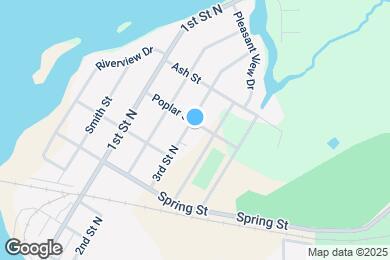 Map image of the property - 310 Poplar St