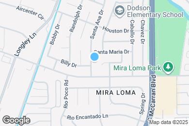 Map image of the property - 3090 Santa Ana Dr