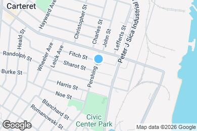 Map image of the property - 322 Pershing Ave