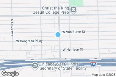 Map image of the property - 418 S Laramie